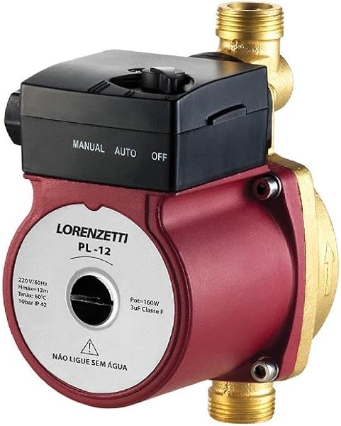 Pressurizador de Água PL12 Lorenzetti