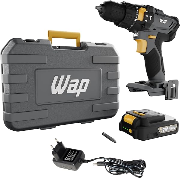 WAP Parafusadeira e Furadeira K21-ID01